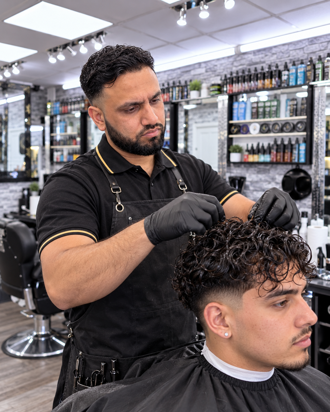 THC Trendy Hair Cutz skin fade