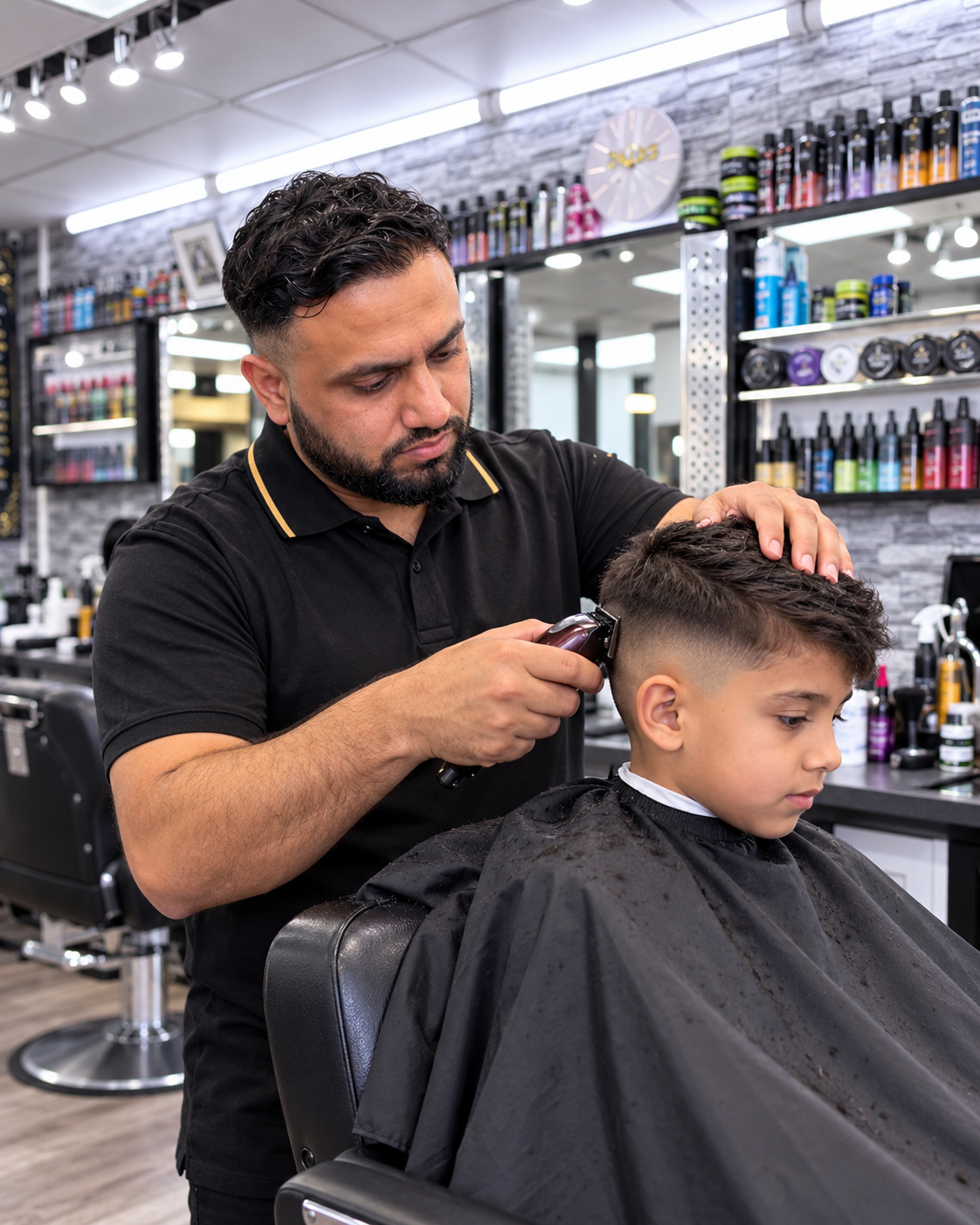 THC barber shop work